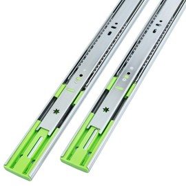 Hitess 10 Pairs of 20 Inch Ball Bearing Full Extension Side Mount Soft Close Drawer Slides,Available in 12'',14'',16'',18'',20'',22",24'' Lengths