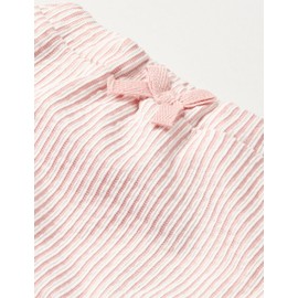 NAME IT Baby Girls' Nbfhussie Shorts, Double Cream/Aop: toucan