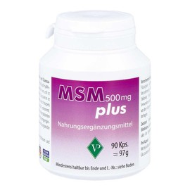 MSM 500 mg plus capsules