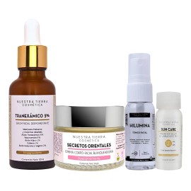 Kit Suero Ac. Tranexámico + Crema Blanqueadora Secretos