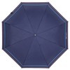 Champion CHM34MN58-N Mini Folding Umbrella, Navy, Hem Border Pattern, 23.8