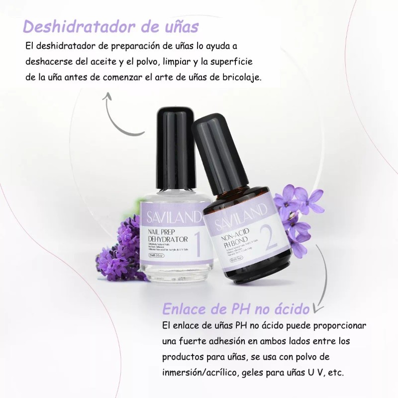 Saviland True Bond + Nivelador Ph, Monómero Liquido Acrílico