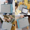 ZINZ Expandable Laptop Case 15.6 Inch Sleeve, Protective Carrying Case