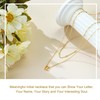 TINGN Layered Initial Necklaces for Women Girls, 14K Gold Plated
