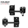KINJOUZ Self Locking Gate Latch for Wooden Fence, Heavy Duty