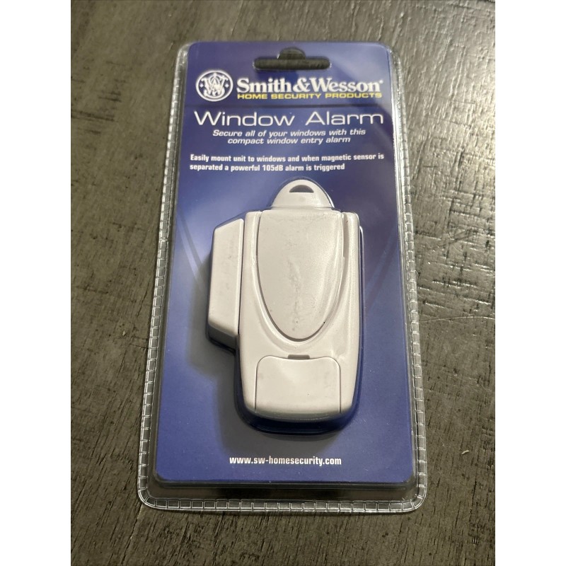 Smith &amp; Wesson Home Security Products Window Alarm 105 db