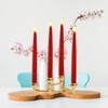 Furora LIGHTING Red LED Taper Candles, Window Candles, Candle Lights,
