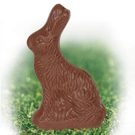 Madelaine Milk Chocolate Bunny - Large 6 OZ Easter Bunny Wrapped in Gold Foil - Easter Candy Basket Stuffers