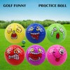 6Pcs Funny Expression Balls Professional Practice Balls Accessories Novelty Gift