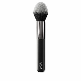 KIKO Milano Face 08 Precision Powder Brush, Conically Shaped Brush with Synthetic Bristles for Face Powder