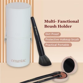 OMANIAC Makeup Brush Set 20Pcs with Storage Case.Used for Powder,Foundation,Highlight,Eye Shadow,Concealer,etc.Suitable for Makeup Beginners,Best Gift for Women/Girls（Black）