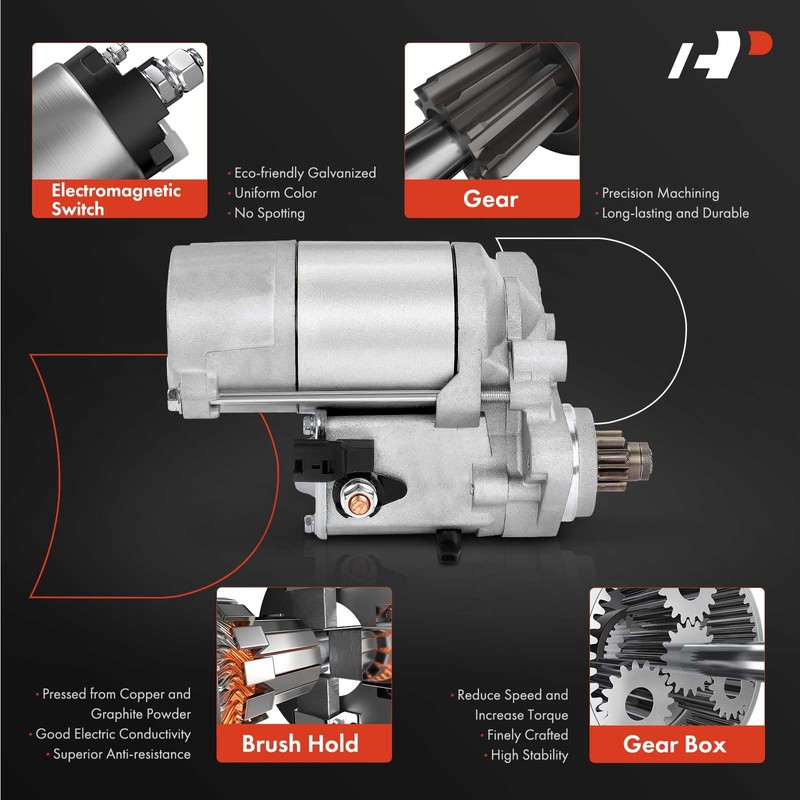 A-Premium Starter Motor Compatible with Lexus GS400 1998-2000, LS400 SC400