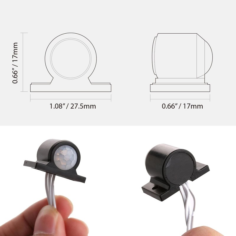 Motion Sensor Light Switch Indoor 12V Wall Switch for RV