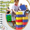 Junkin 80 Pack Jumbo Cardboard Building Blocks for Kids Large
