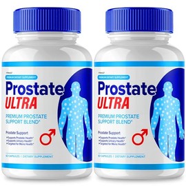 (2 Pack) Prostate Ultra: Comprehensive Prostate Support Dietary Supplement Capsules for Men