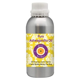 Deve Herbes Pure Ashwagandha Oil (Withania somnifera) 630ml