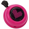 Liix Colour Bell Stitched Love Bicycle Bell - Purple/Black, 6