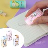 Eraser, Cute Stationery, Set of 9, Eraser, Elementary School Students,