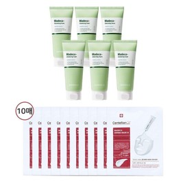 Centellian24 Madeca Amino Acid Cleansing Foam 160g 6 packs + Derma Mask 3 10 sheets / 센텔리안24 마데카 아미노산 클렌징 폼 160g 6개 + 더마 마스크3 10매