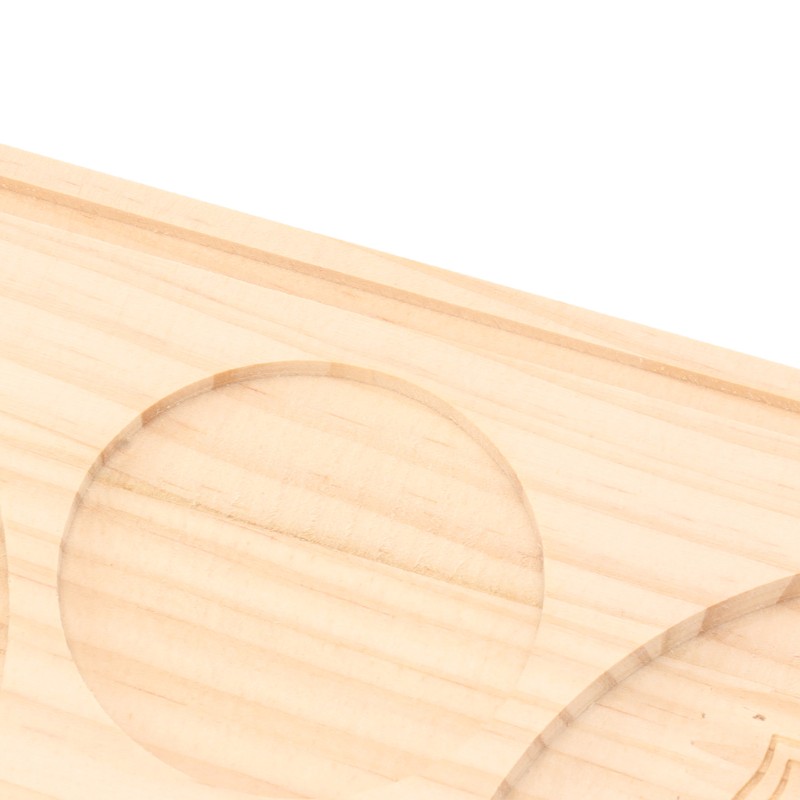 Salt Rimmer Pine Wood Sugar Rimmer Waterproof Holder Bar Tool