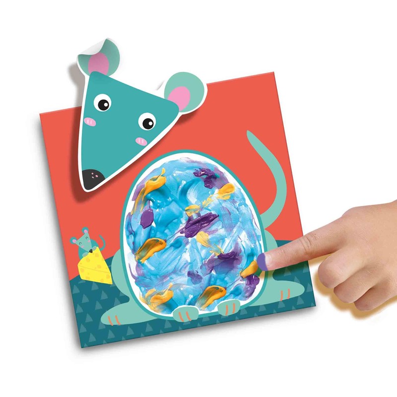 SES Creative 14444 My First Finger Paint Animals, Various Colours