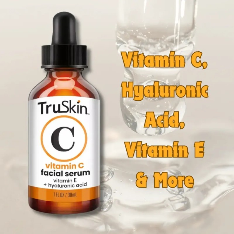 Vitamina C Sérum Para Cara Ácido Hialurónico, 20% C +