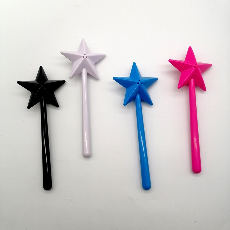 TRADERPLUS Magic Wand Salt and Pepper Shakers, Pentagram Shape Salt
