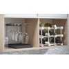 KOHLER K-8628-CHR Wine Glass Drying Rack, Wine Glasses Rack Organizer,