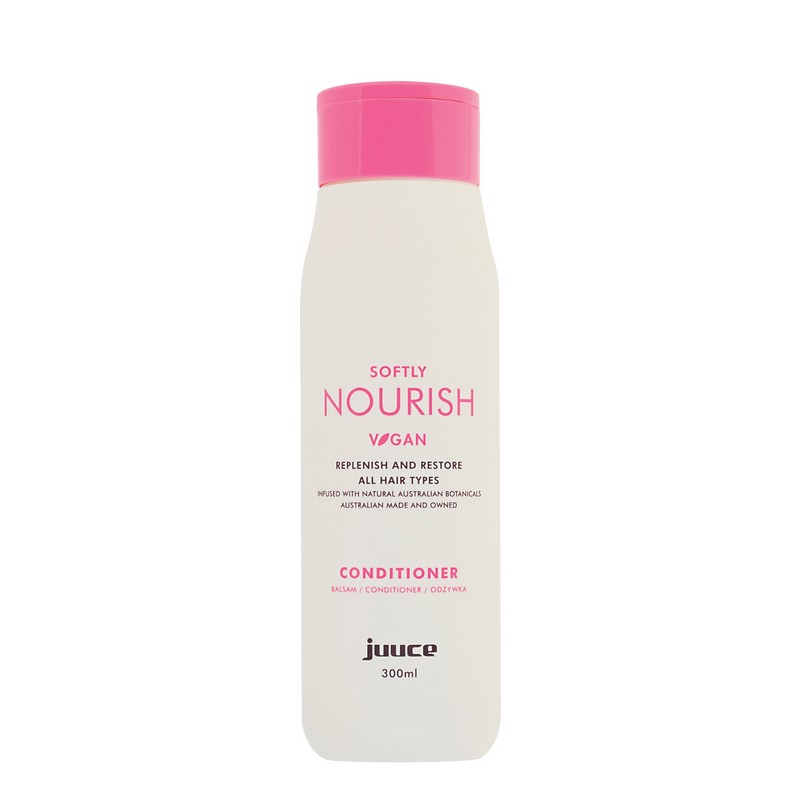 Juuce Softly Nourish Shampoo and Conditioner 300ml Duo Bundle