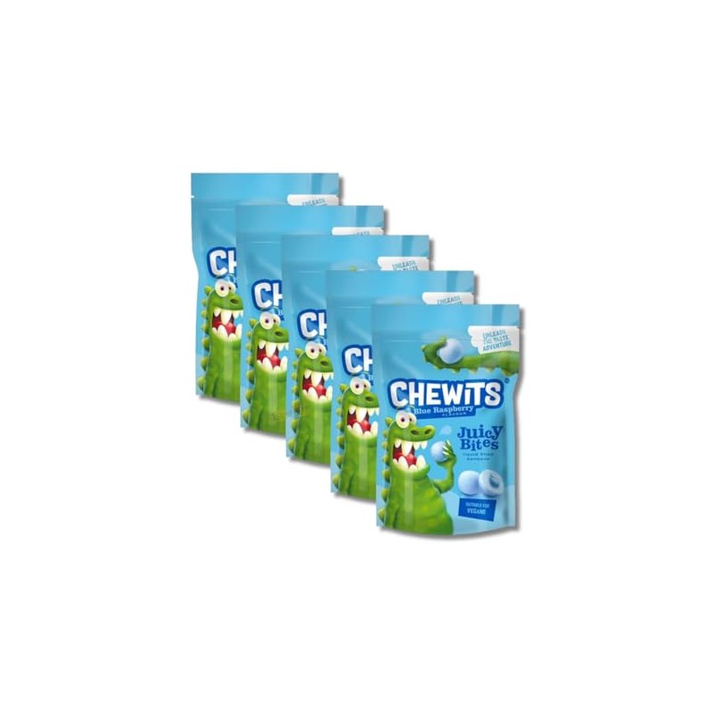 Chewits Raspberry, Strawberry, Apple & Lemon Sour Juicy Bites -