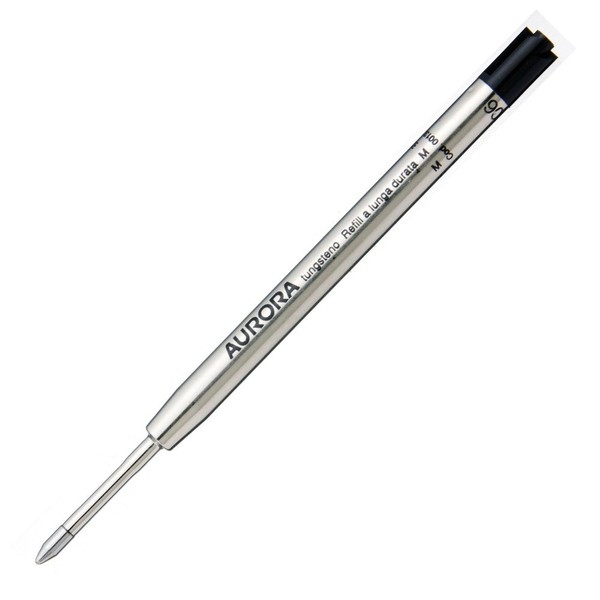 Aurora Ballpoint Pen, Oil-Based Refill, Medium, Medium, 132-NM, Black, Genuine Import