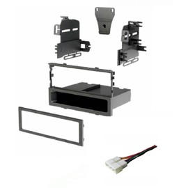 Single Din Car Stereo Kit and Wire Harness - Made for Acura/Honda: 1997-1999 CL, 1996-1998 TL, 1990-2001 Integra, 91-96 Legend, 92-94 Vigor; 1990-1997 Accord, 97-98 CR-V, 95-98 Odyssey, 92-98 Prelude