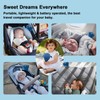 Baby Vibrating Sleep Soother, Portable White Noise Machine for Baby