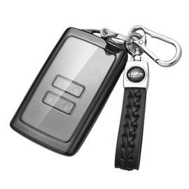 Z.MYUKI Jogger Extreme Hybrid Key Case with Key Fob for Dacia Jogger 2021-2023 2024 Accessories (Black)