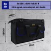 FASTECH 22 Inch Tools Bag, Waterproof Wide Mouth Tool Kit,