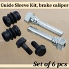 AERZETIX - C75190 Brake Caliper Guide Sleeve Set Compatible with
