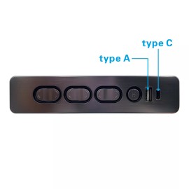 RMT Recliner Electric Sofa 7 Button 5 Male Pin 2 Female Pin Switch with USB A C Port