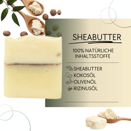 Natural Cilt Shea Butter Soap, 100% Natural Soap, Without Harmful Ingredients, Certified, Handmade Shower Soap for All Skin Types, Shower Gel, Natural Cosmetics, Pack of 3