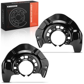 A-Premium Front Driver and Passenger Side Brake Dust Shield Compatible with Toyota and Lexus Models - Highlander 2006-2007, RX350 2007-2009, RX330 2004-2006, RX400h 2006-2008, 2-PC Set