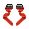 BEAR GRIP - Leather Weight Lifting Straps for Gym, Bodybuilding,