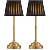 KDG Cordless LED Table Lamp Set of 2, Portables Fabric