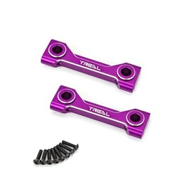 Treal Aluminum 7075 Front and Rear Cross Brace Set Chassis for LMT (Purple)