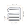 QUARKZMAN Pack of 10 26 mm/1.02 Inch Metal G-Hook Strap