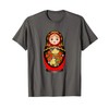 Bella matrioska russa Matryoshka Nesting Doll bella Maglietta