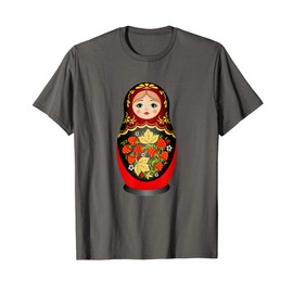 Bella matrioska russa Matryoshka Nesting Doll bella Maglietta