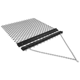 Copper Ridge Outdoors ATV/UTV Harrow - 4 ft. W x 5 ft. L, ATV Chain Harrow, Sod Prepping and Leveling, Seeding Lawns, Field Drag Harrow