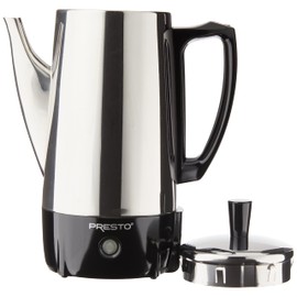 Presto 02822 6-Cup Stainless-Steel Coffee Percolator