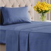 3 Piece Striped Sheets for Twin Size Bed – Luxury