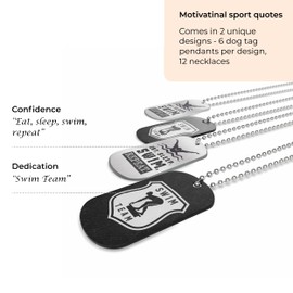 Inkstone Sports Necklaces (Swimming)