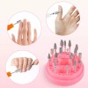 Nail Art Base Organizador Para Puntas Drill Pulidor Uñas 48